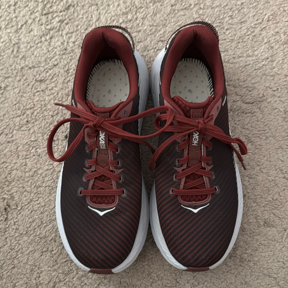 Hoka One Rincon Sneakers - Maroon